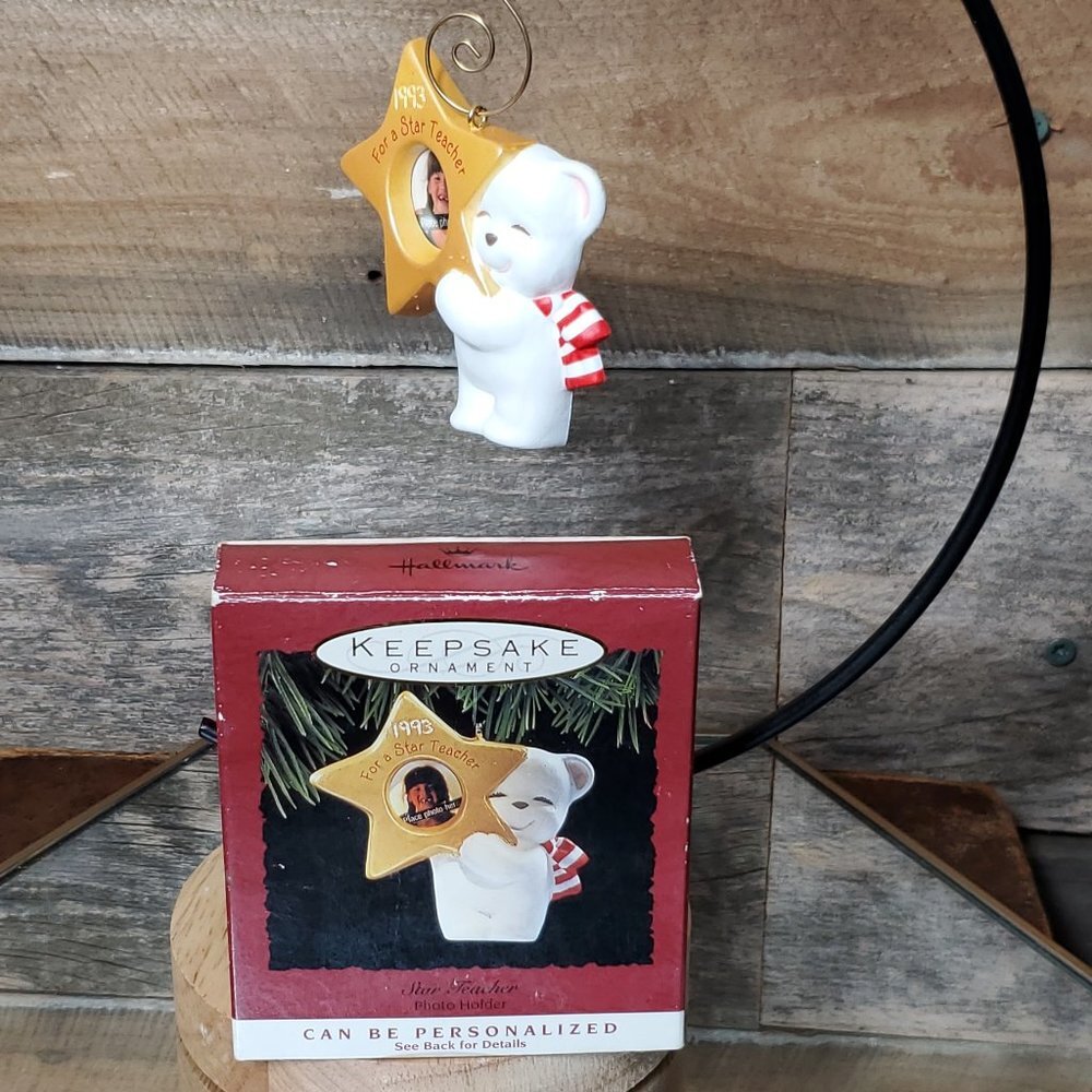 1993 "For a Star Teacher" Hallmark Keepsake Ornament